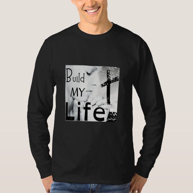 Camiseta La canción de culto a la construcción de mi vida d (Anverso)
