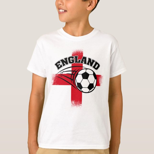 Camiseta La canción de fútbol de los hinchas de Inglaterra (Anverso)