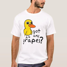 Camiseta La canción del pato tiene uvas divertidas con Lemo