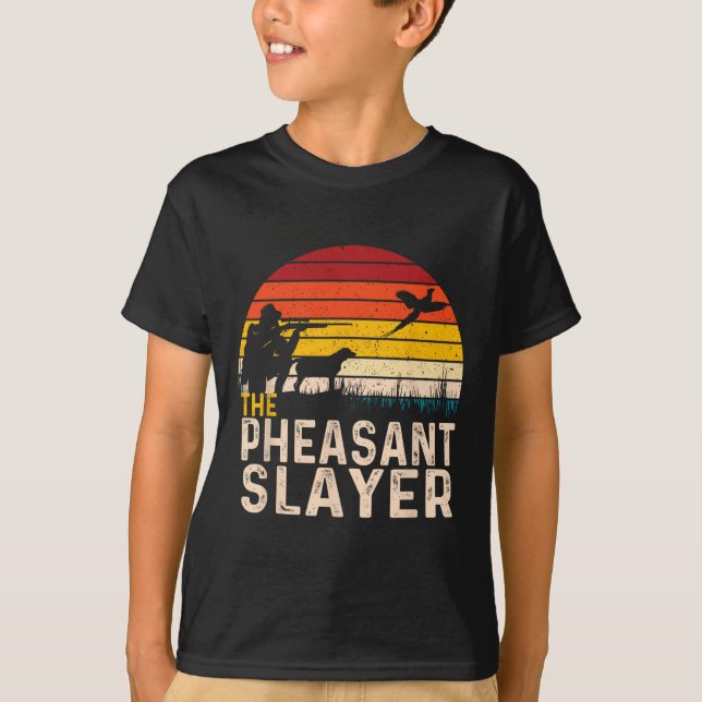 Camiseta La Capa de Pheasant - Caza de Pheasant (Anverso)