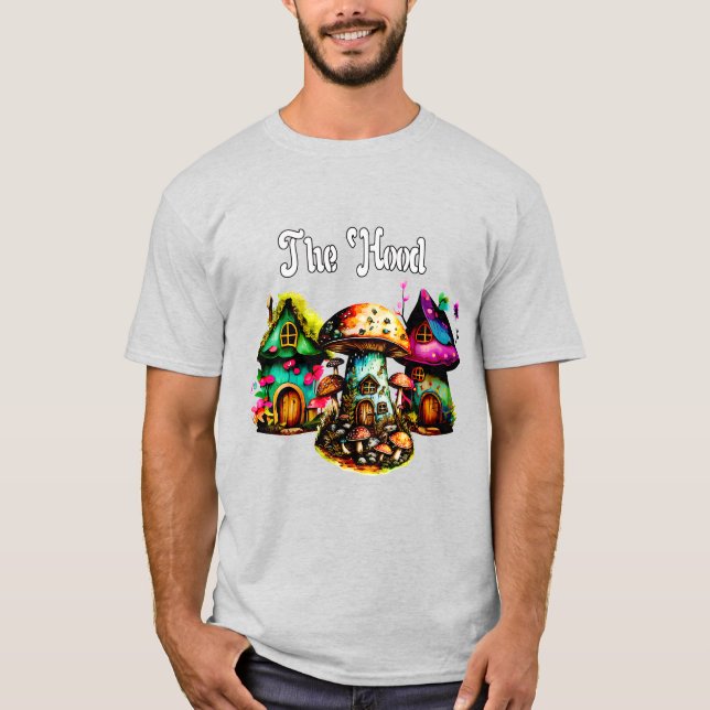 Camiseta La Caperucita - Fantasías Casas de Hada de champiñ (Anverso)