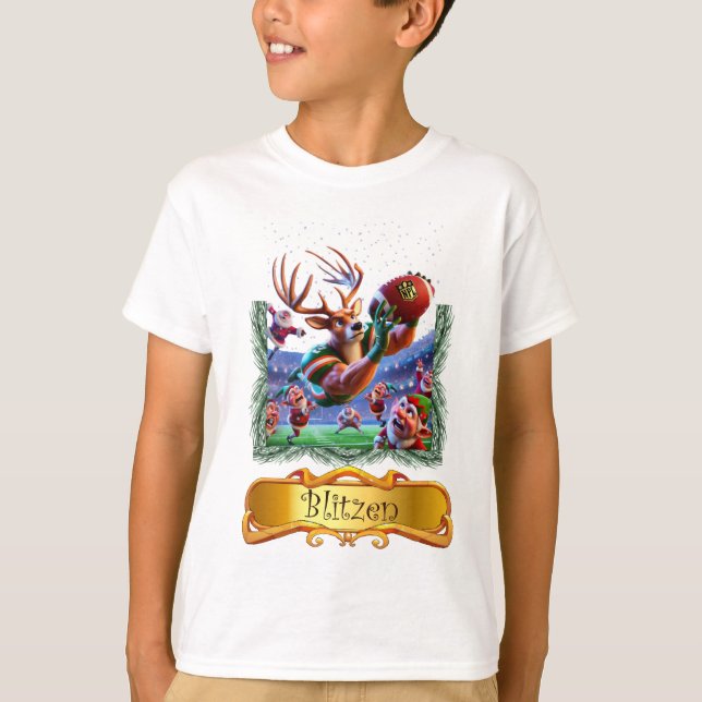 Camiseta La captura de Blitzen (Anverso)