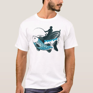 Camiseta La captura de pescadores - La alegría de pescar