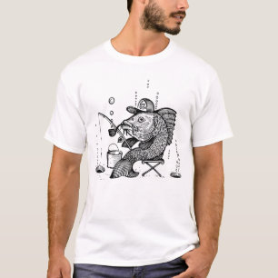 Camiseta La captura del día: un cuento de peces en tinta y 