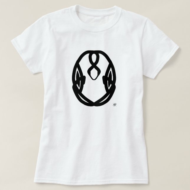 Camiseta La cara de Alien (Diseño del anverso)