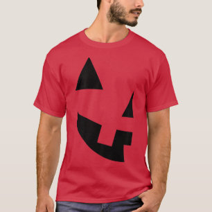 Camiseta La cara de calabaza de JackOLantern muestra la coi