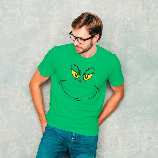 Camiseta La Cara de Cómo el Grinch Robó la Navidad (Subido por el creador)