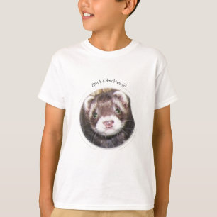 Camiseta ¿La cara de Ferret tiene pollo?