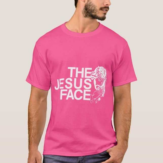 Camiseta La cara de Jesús (Anverso)