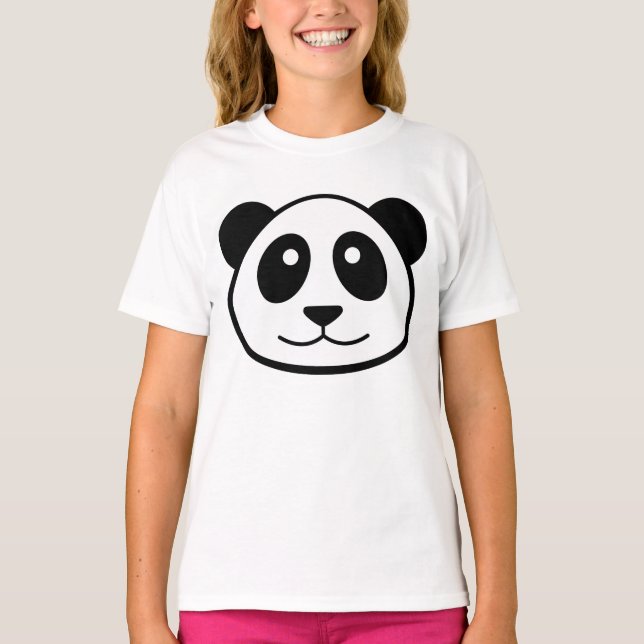 Camiseta La cara de Panda (Anverso)