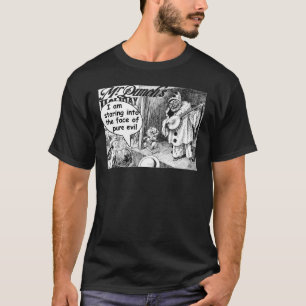 Camiseta La cara del mal puro (payaso del banjo)