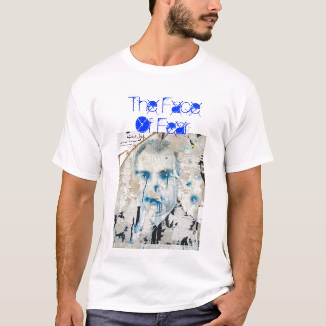 CAMISETA LA CARA DEL MIEDO (Anverso)