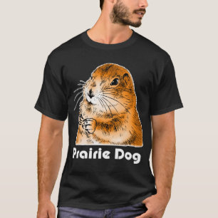 Camiseta la cara del perro de las praderas (2)