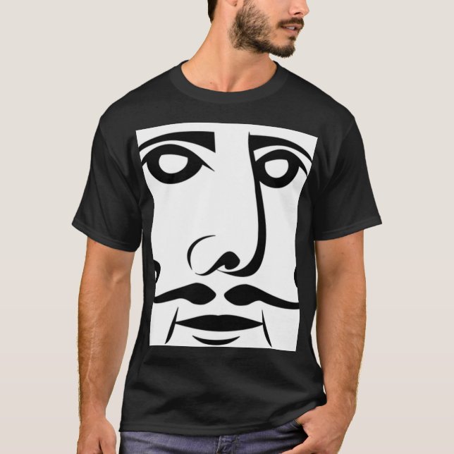 Camiseta La cara del rey (Anverso)