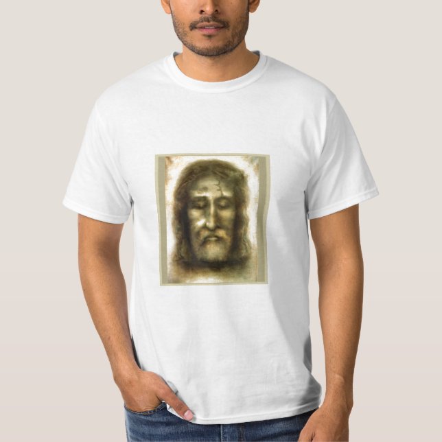 Camiseta La cara santa de Jesús (Anverso)