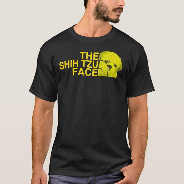 Camiseta La cara shih zu (Anverso)