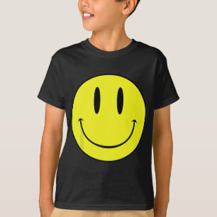 Camiseta La cara sonriente de los hombres tiene un buen día