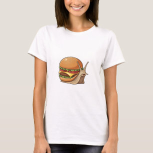 Camiseta La Caracol-Hamburguesa Feliz