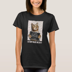 Camiseta La Cárcel de Gatos Malos Me Hizo Hacerlo Prisioner