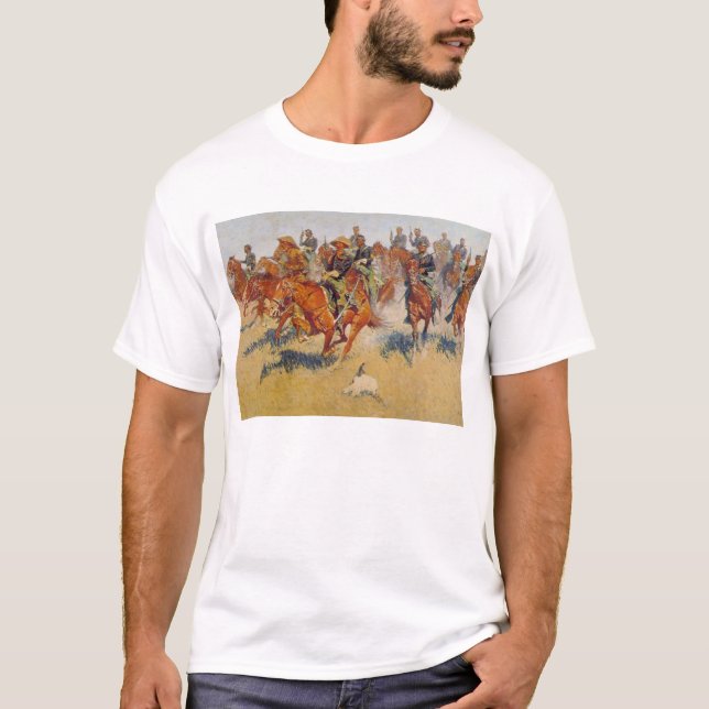 Camiseta La carga de caballería (Anverso)
