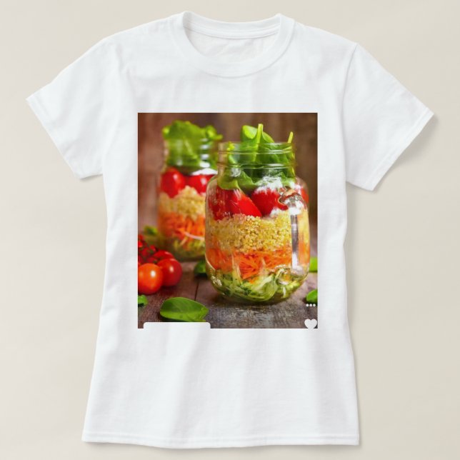 Camiseta La carne de pollo se refiere a una receta específi (Diseño del anverso)