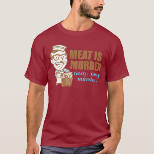 Camiseta La carne es asesinato