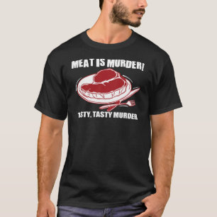 Camiseta La carne es asesinato