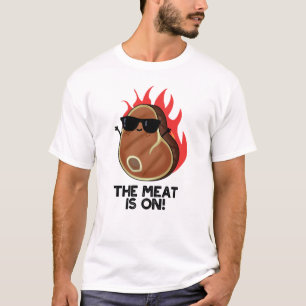 Camiseta La Carne Está En El Divertido Pun De Carne
