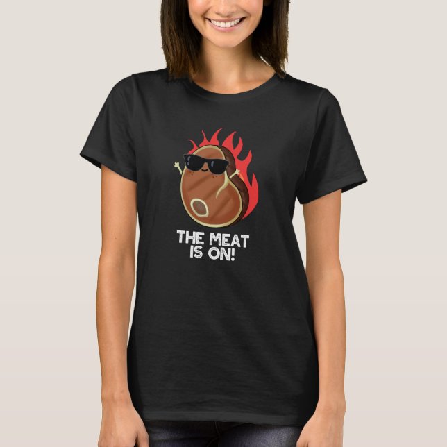 Camiseta La Carne Está En El Divertido Pun De Carne De Carn (Anverso)