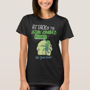 Camiseta La Carne Vegetariana Es Para Zombis Go Vegan Vegan