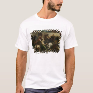 Camiseta La carrera de caballos salvaje en Roma, c.1817