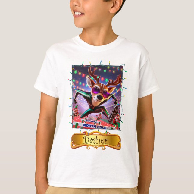 Camiseta La carrera de Dasher (Anverso)