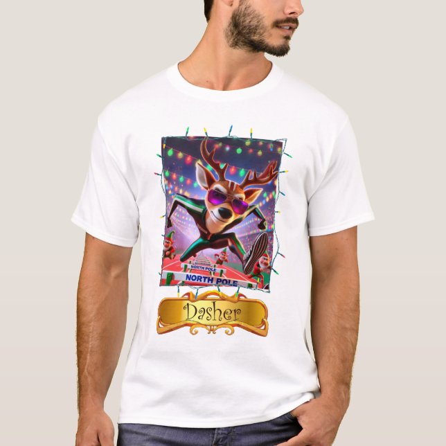 Camiseta La carrera de Dasher (Anverso)