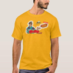 Camiseta La carrera de perros calientes de Retro