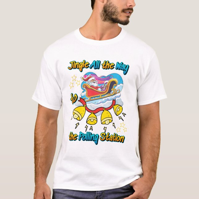 Camiseta La carrera electoral de Santa María (Anverso)