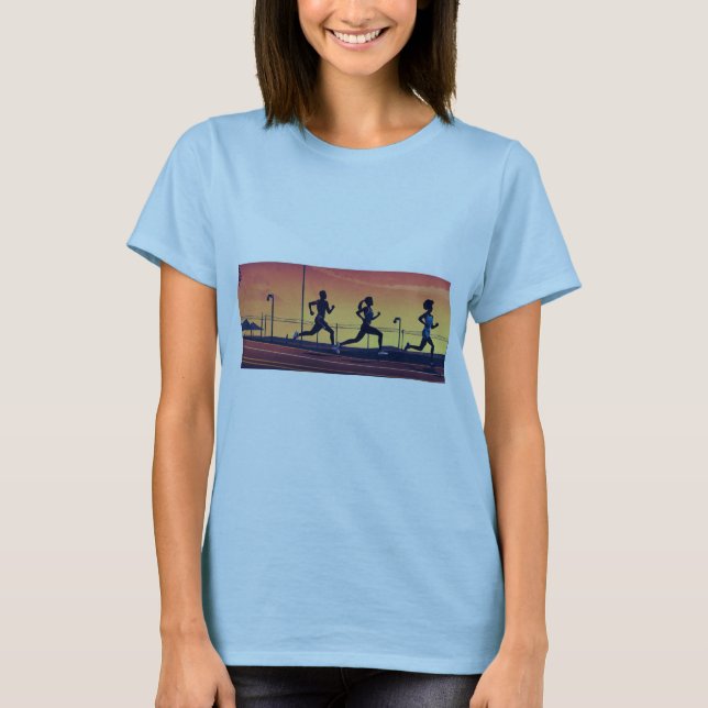 Camiseta La carrera por la victoria (Anverso)