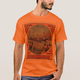 Camiseta La Carreras de Caballos Derby Vintage David Dunlop