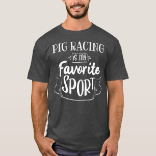 Camiseta La Carreras De Cerdo Es Mi Premium Deportivo Favor
