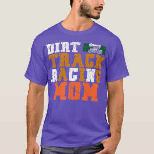 Camiseta La Carreras de Dirt Track Race Abuela Madre Madre 