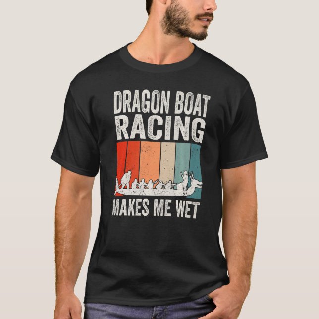 Camiseta La Carreras del bote dragón me hace Wet Premium (Anverso)