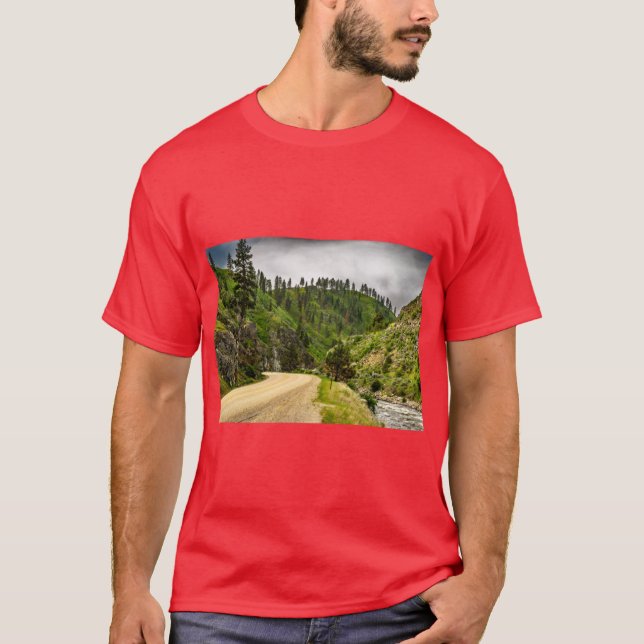 Camiseta La carretera de circunvalación panorámica del río  (Anverso)