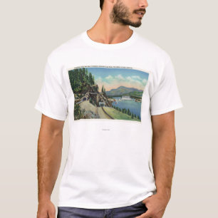 Camiseta La carretera y los túneles ferroviarios acercan a