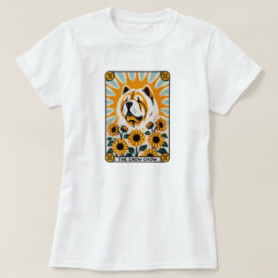 Camiseta La carta de Chow Chow Tarot