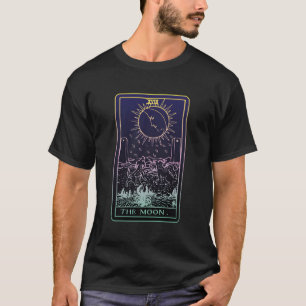Camiseta La carta de la luna Tarot Bruja Estética Bruja May