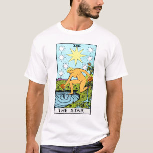 Camiseta La carta de tarot de la estrella