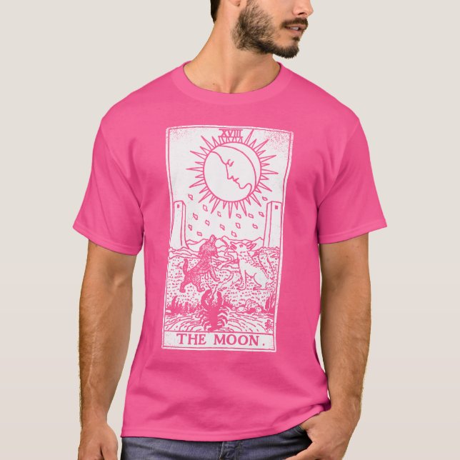 Camiseta La Carta de Tarot de la Luna (Anverso)