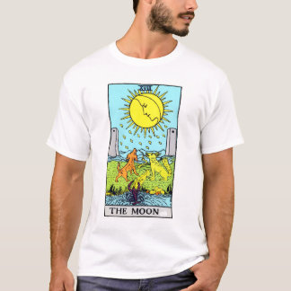 Camiseta La carta de tarot de la luna