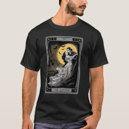 Camiseta La Carta de Tarot de Los Amantes – Drácula Vampiro