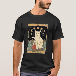 Camiseta La Carta de Tarot del Gato La Emperatriz