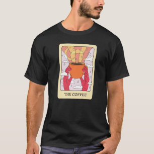 Camiseta La carta del café Foodie Tarot Coffee Fortune Tell